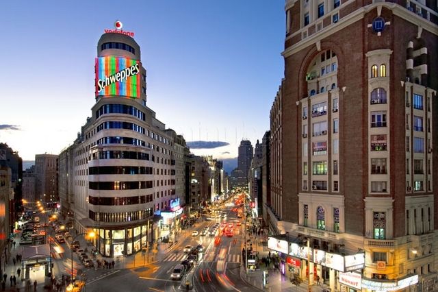مطاعم شارع غران فيا مدريد