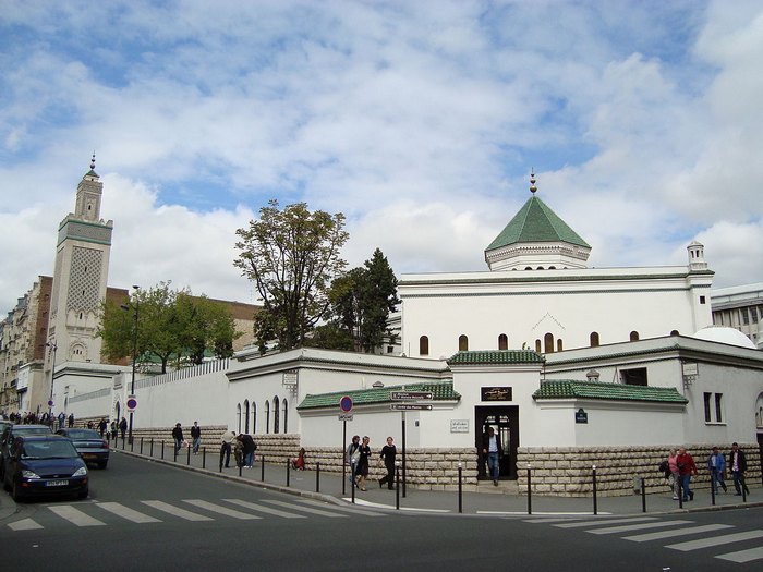 مسجد باريس الكبير اماكن سياحية في باريس