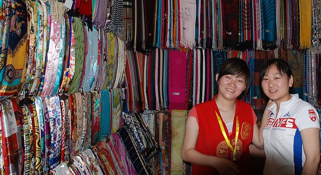 سوق الحرير في بكين