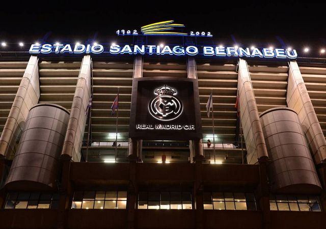 ملعب سانتياغو برنابيو في مدريد
