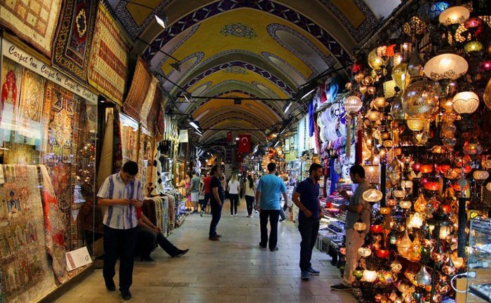 السوق المسقوف اسطنبول