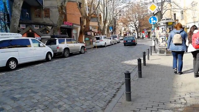 شارع كوتي ابخازي في تبليسي