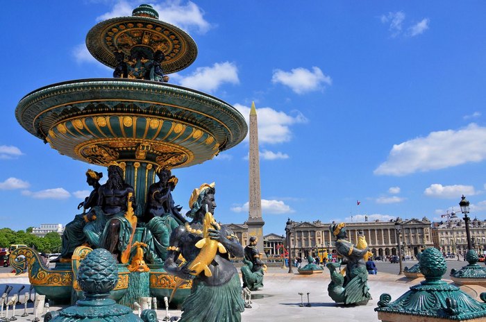 ميدان الكونكورد باريس الاماكن السياحية في باريس