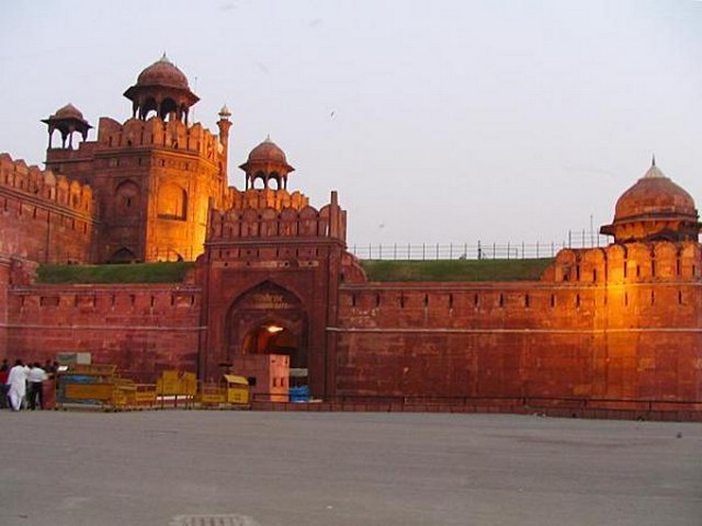 القلعة الحمراء في الهند
