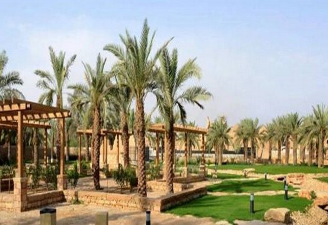 منتزه الدرعيه في الرياض
